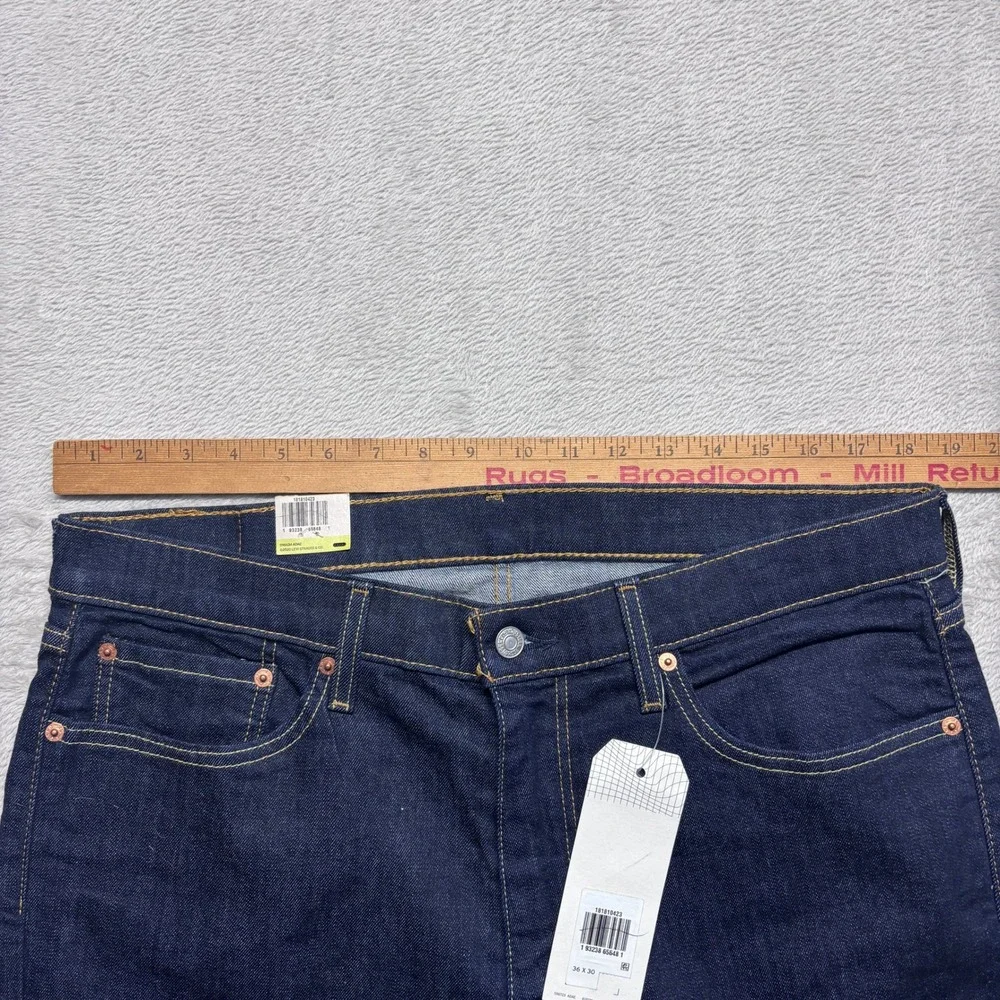NWT Levis 541 Athletic Taper Jeans Mens 36x30 Dark Wash Blue Stretch Denim